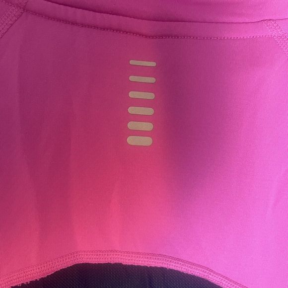 Under Armour Womens XL Pink Long Sleeve Funnel Neck Fitted Running Reflective‎ - Picture 5 of 8